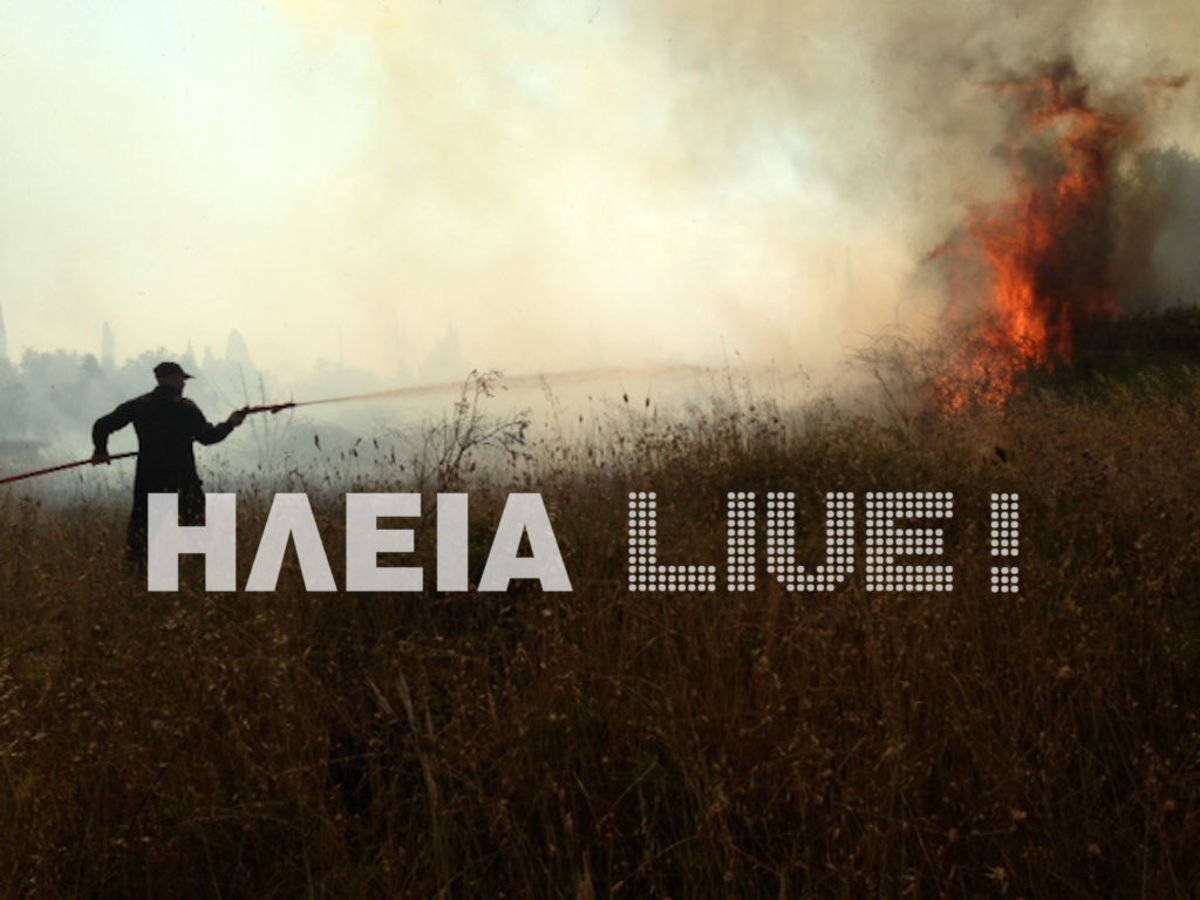 Από τη φωτιά στο Μεσολογγάκι - ΦΩΤΟ από το iliaLive