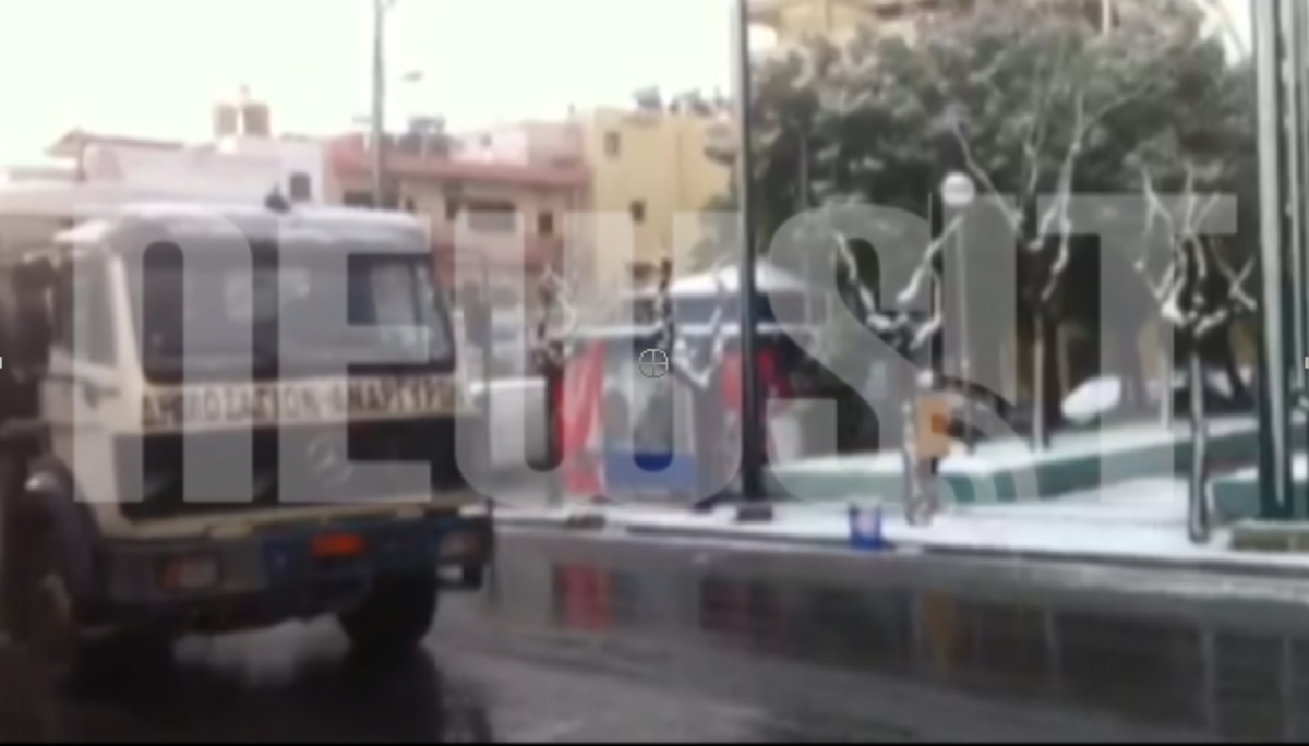 Χιόνισε και στο Ίλιον