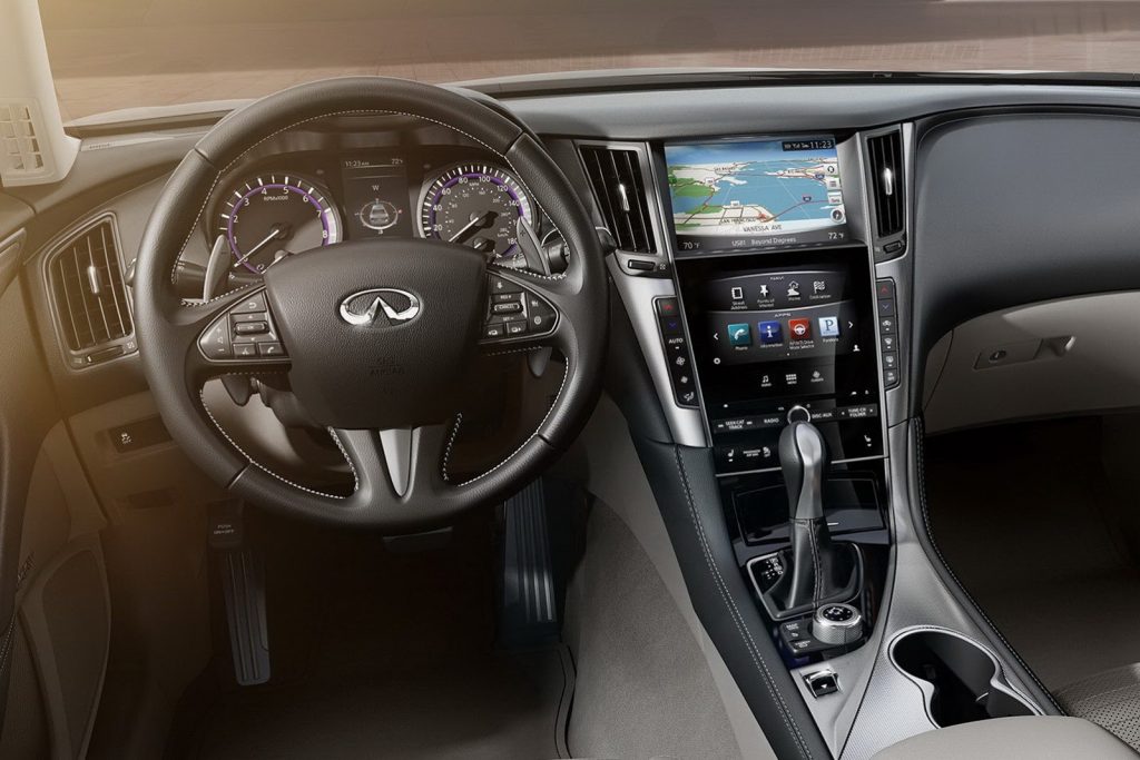 Το ψηφιακό περιβάλλον του Infiniti Q50