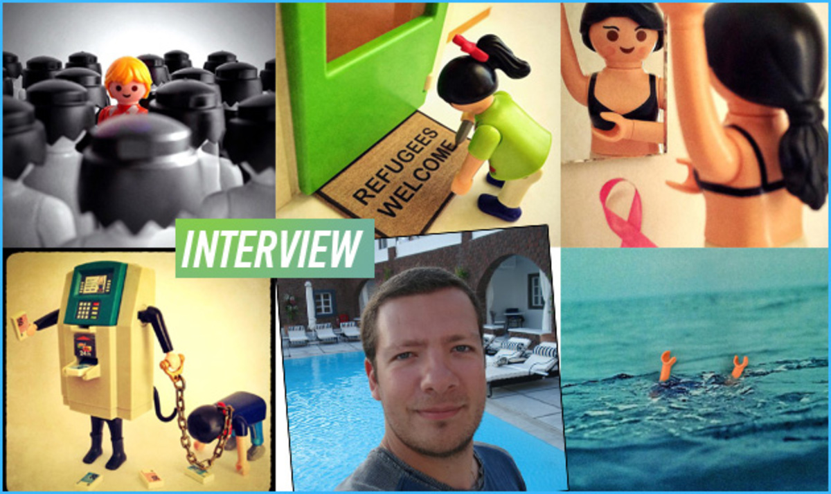 Ο Έλληνας που “τρολάρει” την επικαιρότητα με… Playmobil!
