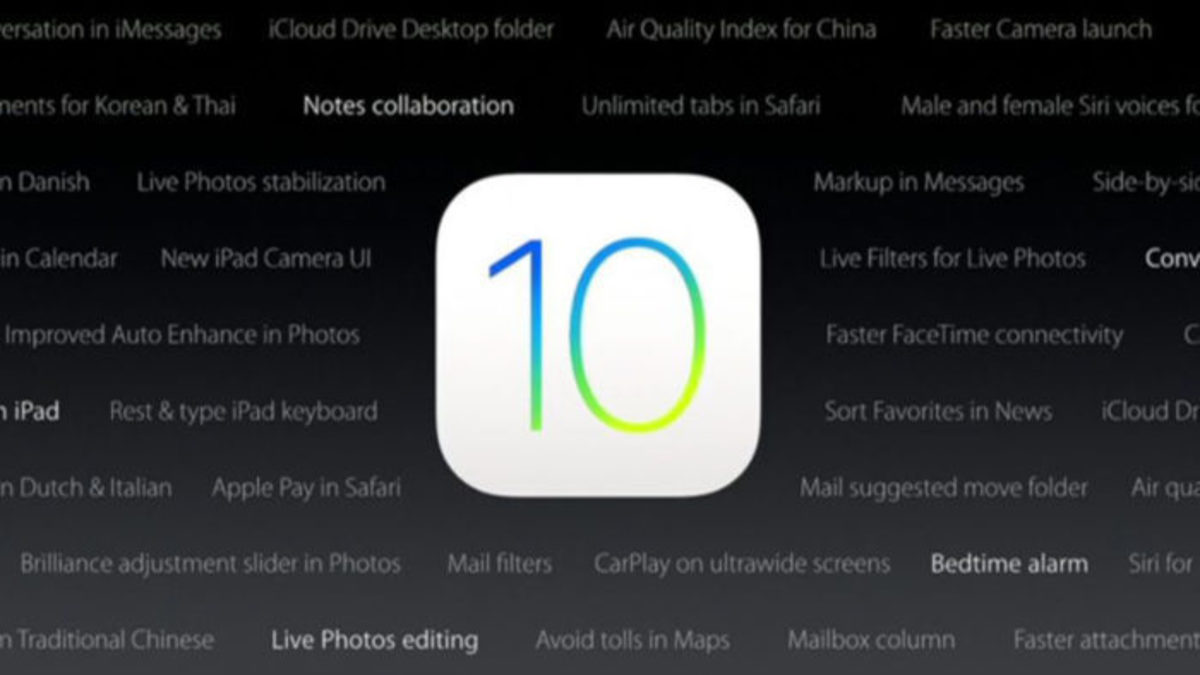 13 Σεπτεμβρίου έρχεται το iOS 10!