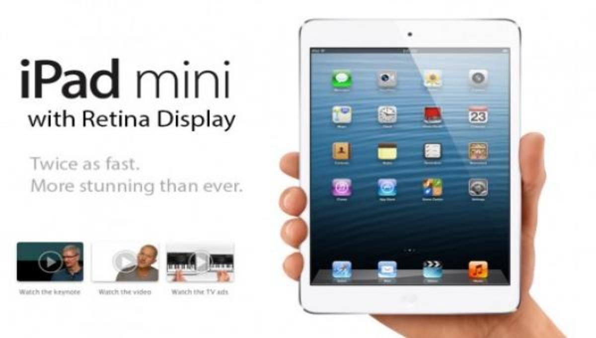 Το iPad mini με οθόνη Retina είναι γεγονός!