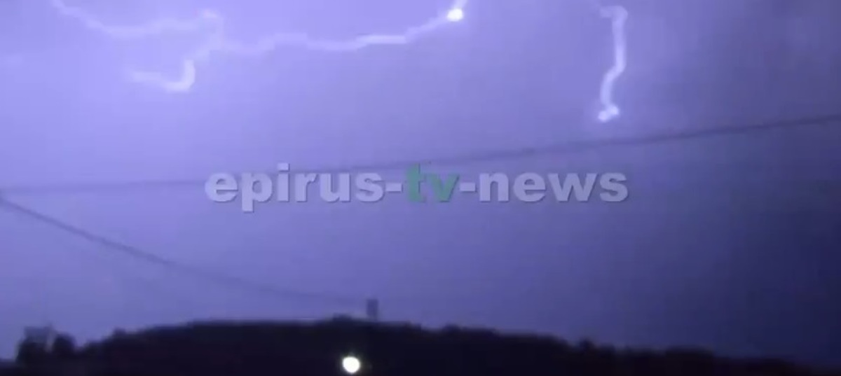 Η νύχτα έγινε μέρα στα Γιάννενα! Η κακοκαιρία… άργησε μια μέρα (ΒΙΝΤΕΟ)