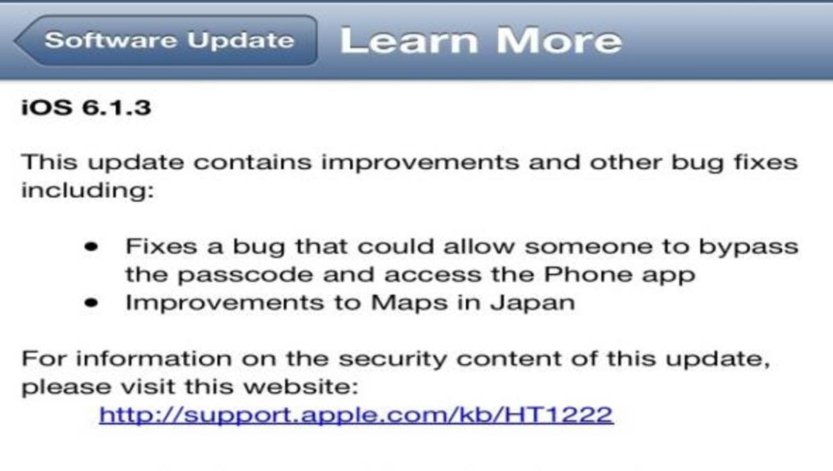 Τα προβλήματα του iOS συνεχίζονται!