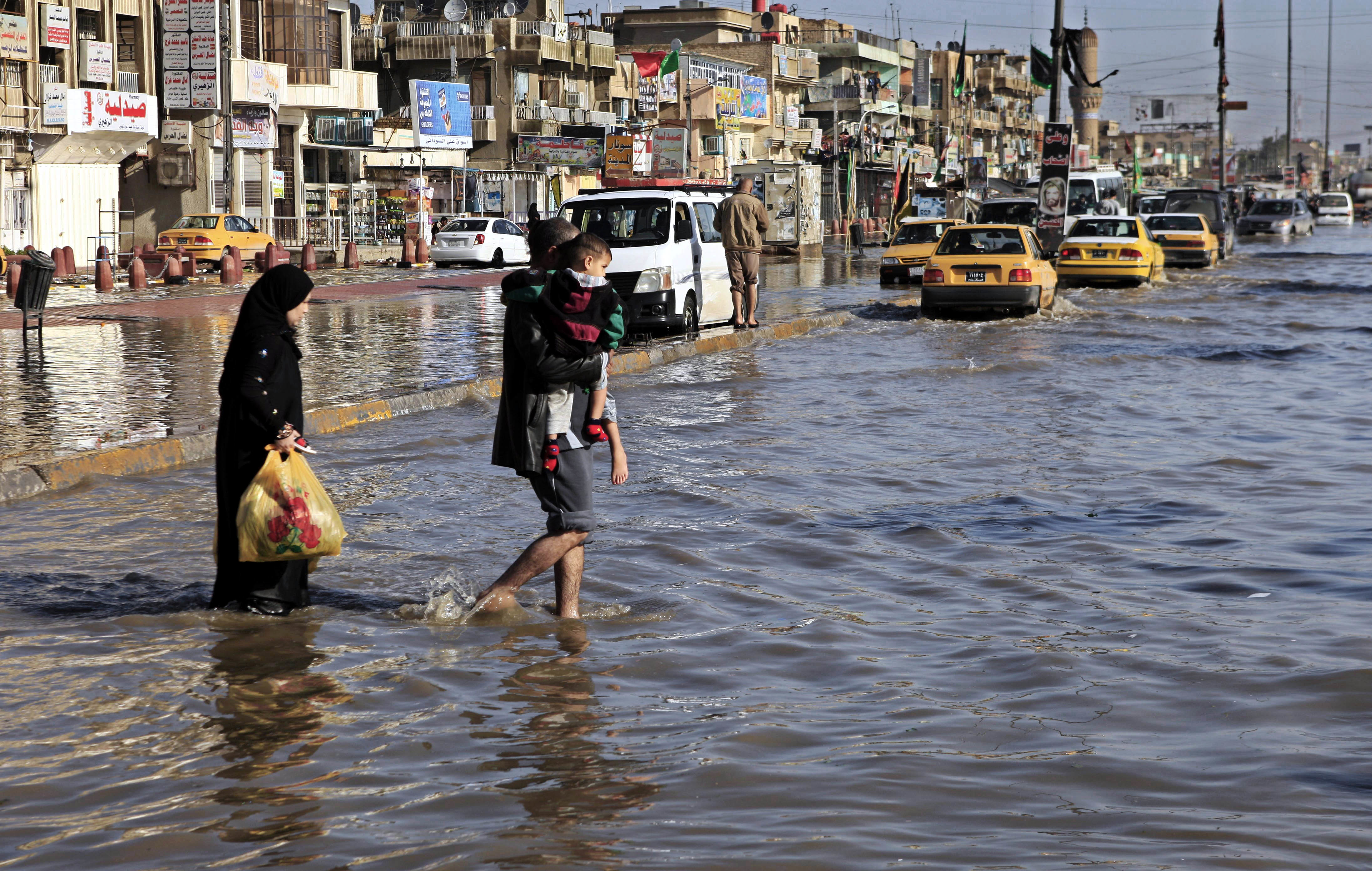 Οι χειρότερες βροχές στο Ιράκ τα τελευταία 30 χρόνια