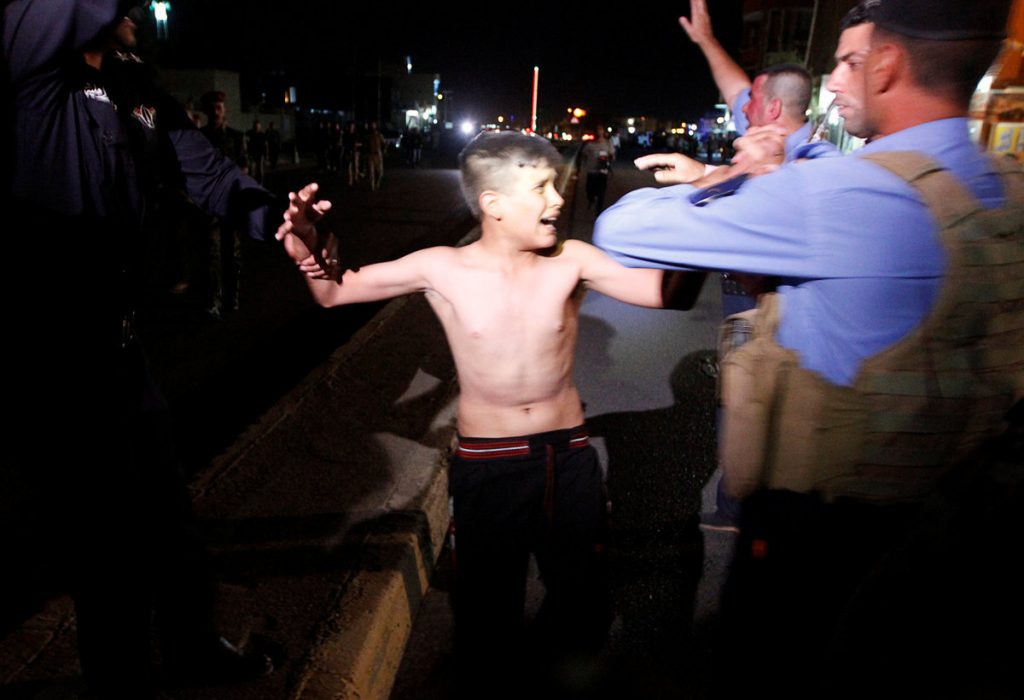 Το παιδί που συνελήφθη στο Ιράκ πριν γίνει καμικάζι αυτοκτονίας - Φωτογραφία Reuters