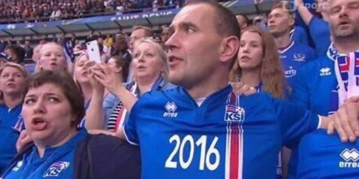 Euro 2016: Που νομίζετε ότι είδε τον αγώνα ο Πρόεδρος της Ισλανδίας;