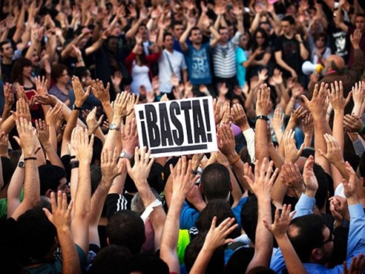 Καθημερινό φαινόμενο οι διαδηλώσεις στην Ισπανία