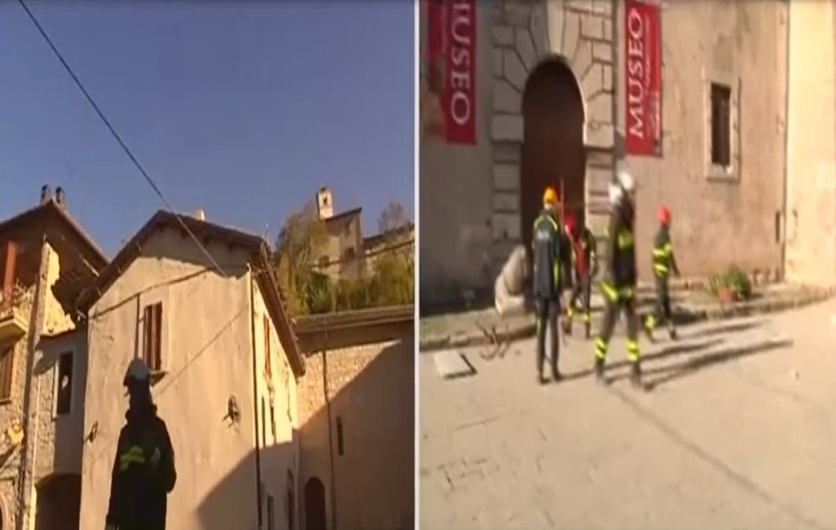 Σεισμός στην Ιταλία: Δείτε ζωντανή εικόνα