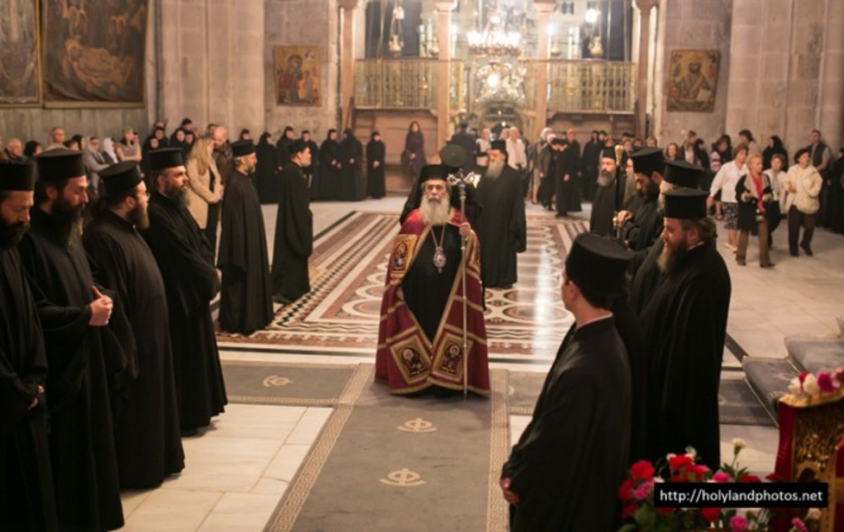 Ο Ακάθιστος Ύμνος στο Πατριαρχείο Ιεροσολύμων