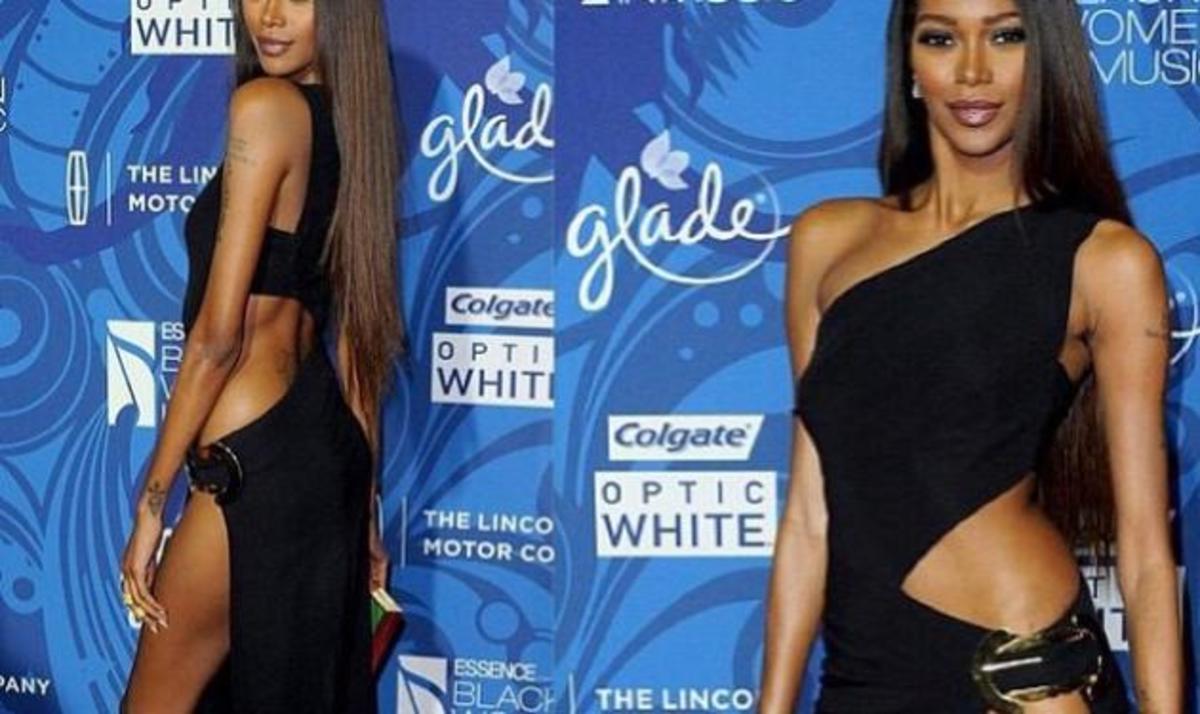 To μοντέλο έβαλε φωτιά στο κόκκινο χαλί με το σέξι φόρεμα Ελληνίδας σχεδιάστριας!