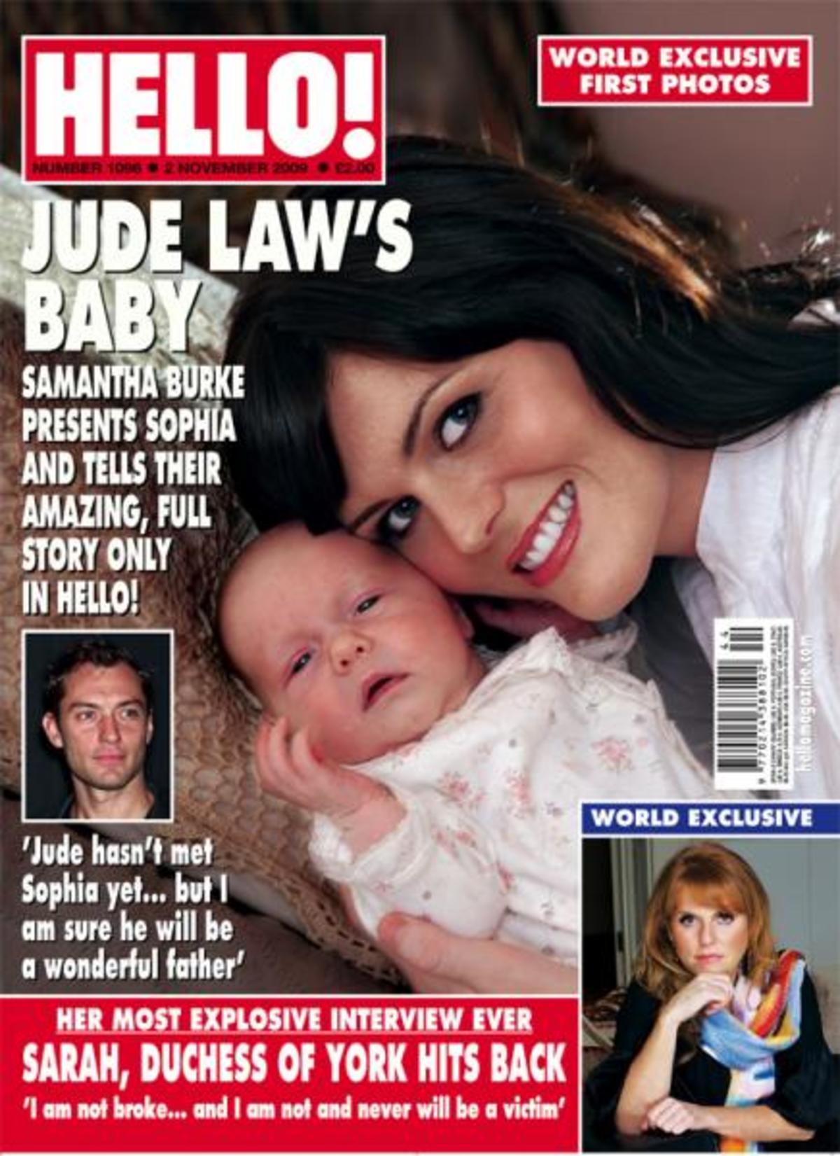 Η κόρη του Jude Law με τη μητέρα της το μοντέλο Samantha Burke