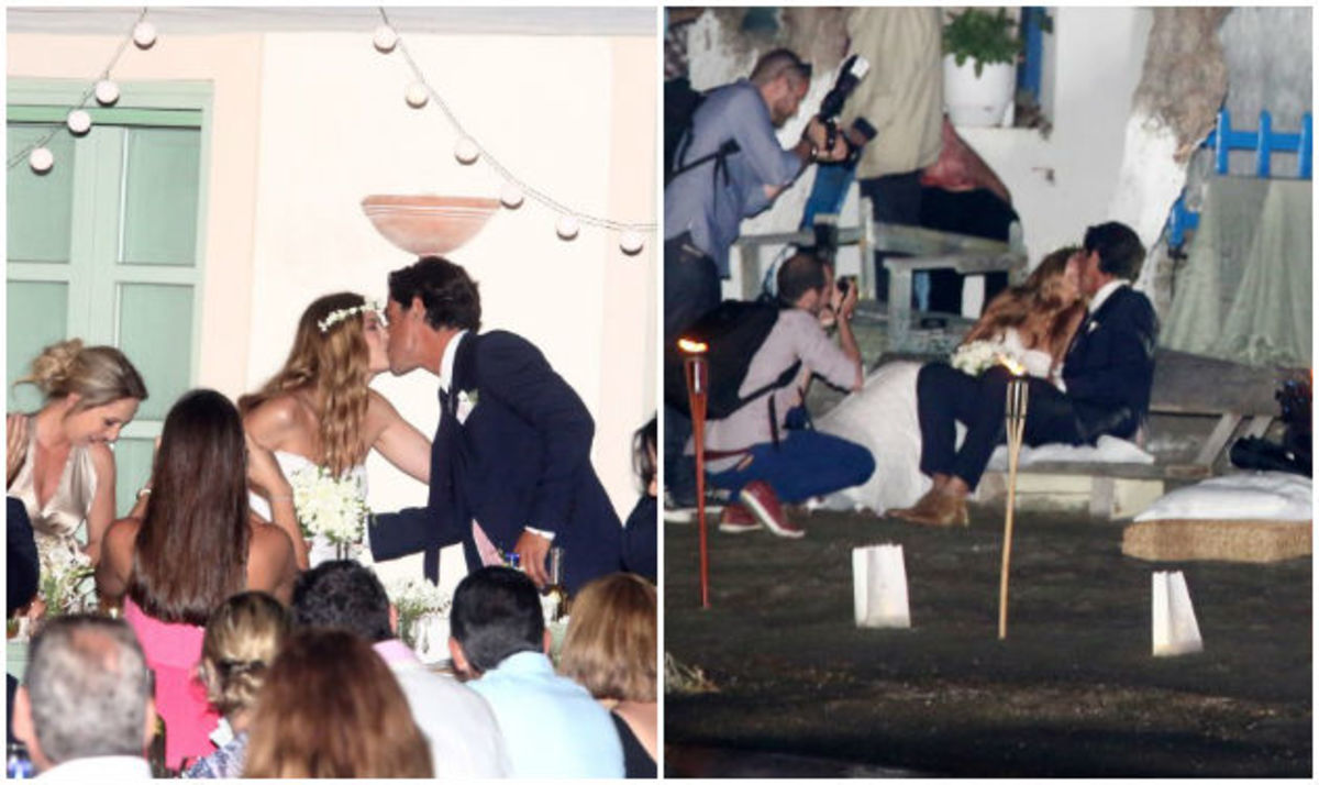 Δέσποινα Καμπούρη – Βαγγέλης Ταρασιάδης: Το πρώτο φιλί ως παντρεμένο ζευγάρι!