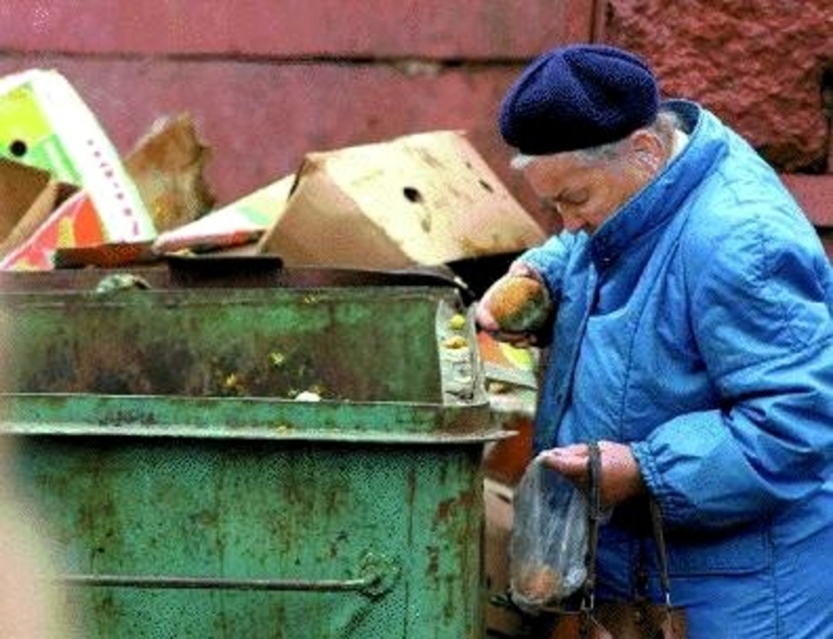 Τραυματίστηκε και εγκλωβίστηκε σε κάδο ψάχνοντας για φαγητό στα σκουπίδια!