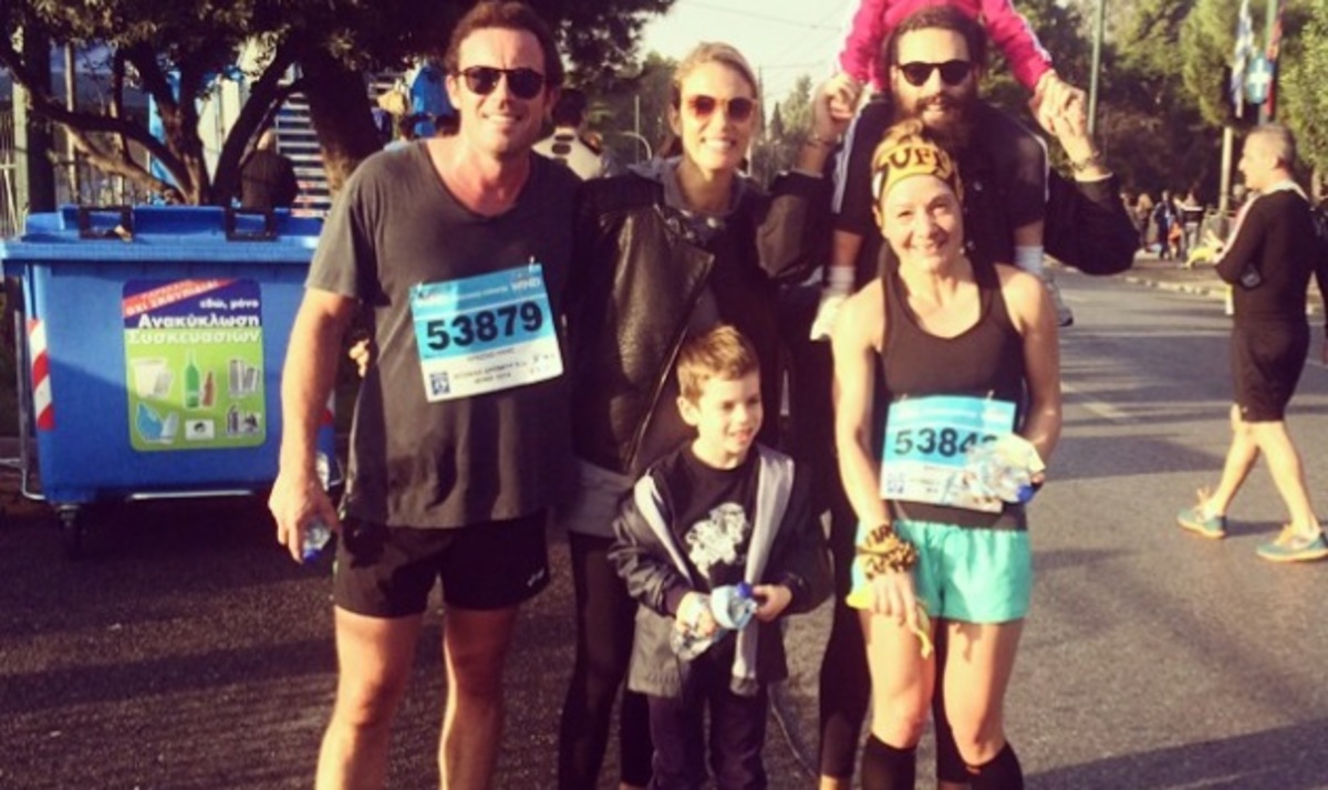 Βίκυ Καγιά – Ηλίας Κρασσάς: Μαζί μέχρι και στο Μαραθώνιο! ΦΩΤΟ