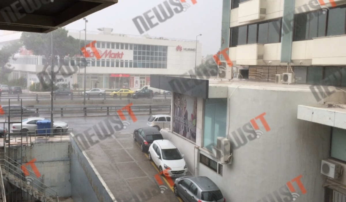 Κακοκαιρία στο Μαρούσι