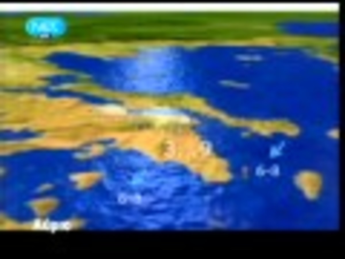 H πρόγνωση του καιρού της Παρασκευής