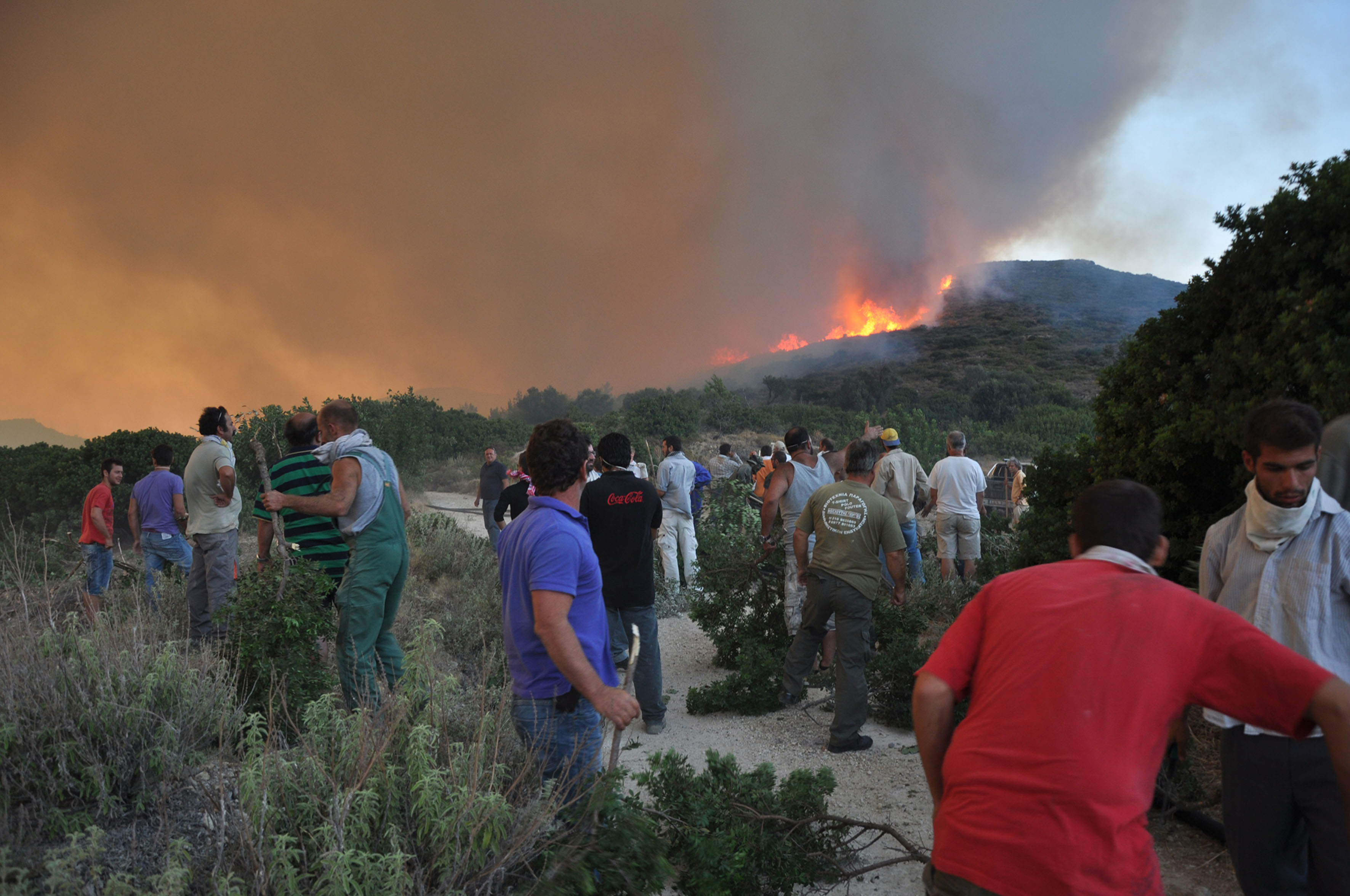 51 φωτιές σε όλη την Ελλάδα – Ολα τα μέτωπα