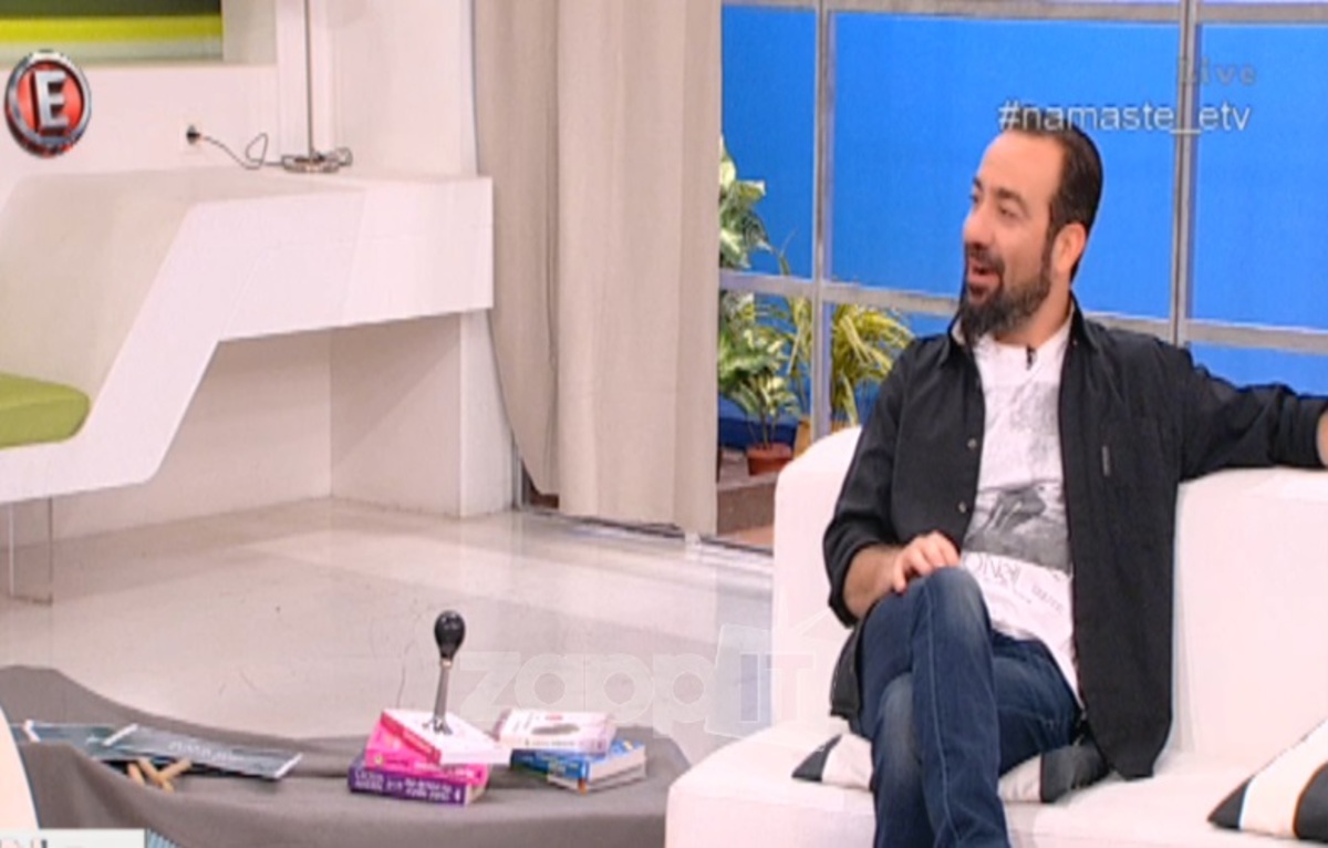 «Πάγωσε» το αίμα του! Δείτε τι συνέβη στον Σωτήρη Καλυβάτση στον αέρα του NaMaSte!