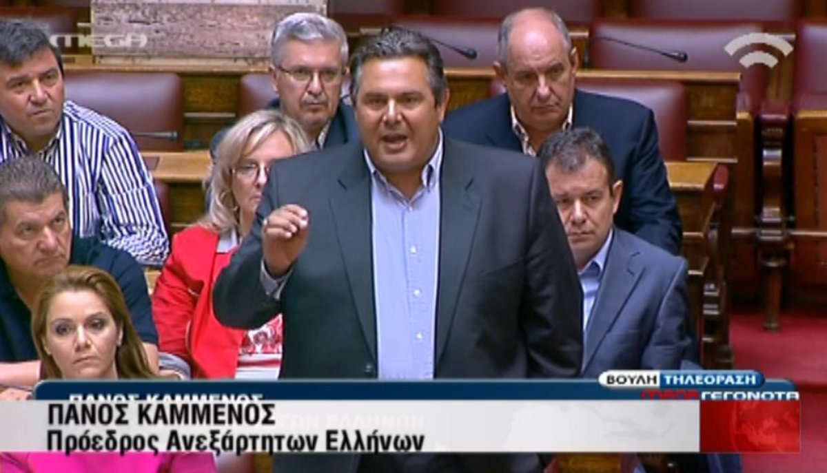 Αντιπαράθεση Στουρνάρα-Καμμένου