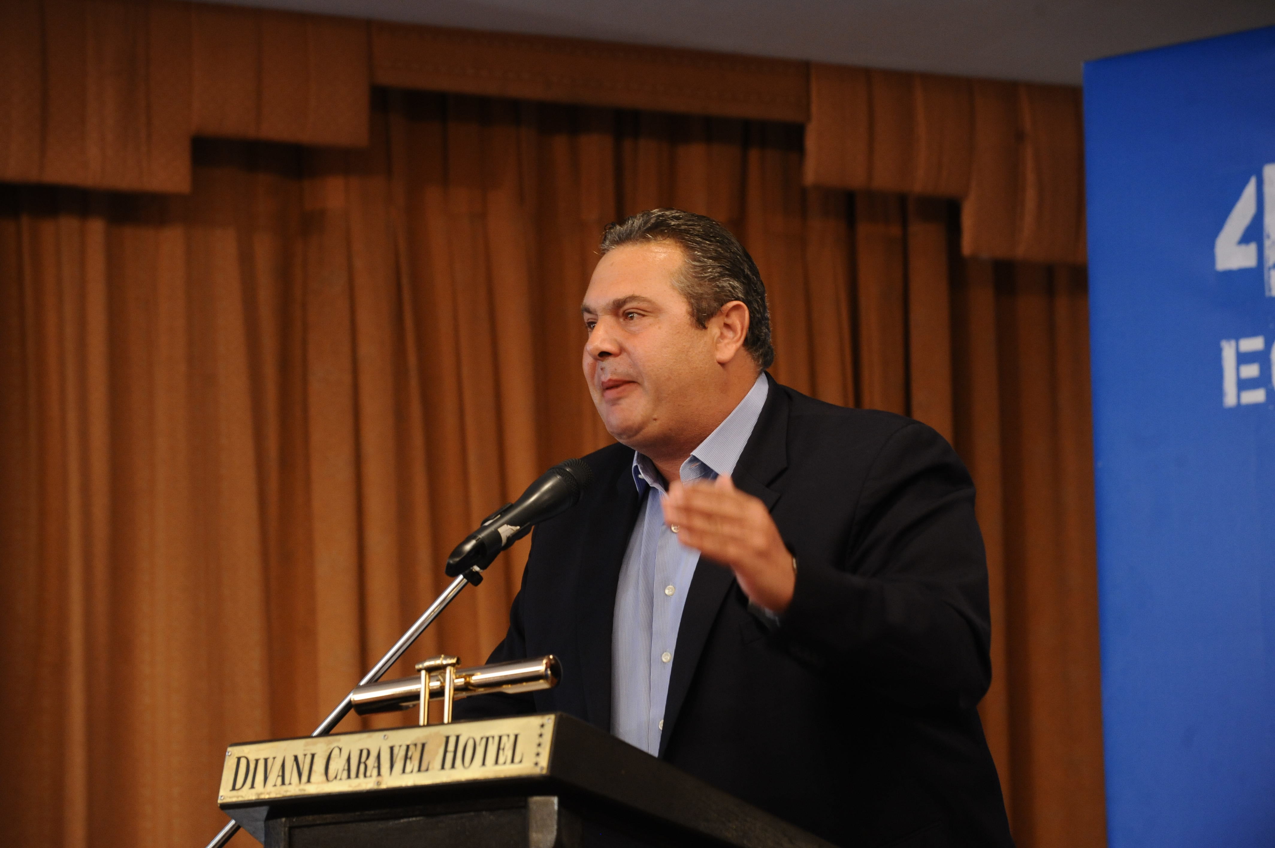 Καμμένος: Οι τράπεζες και το Δημόσιο θα αποκτήσουν την περιουσία των Ελλήνων