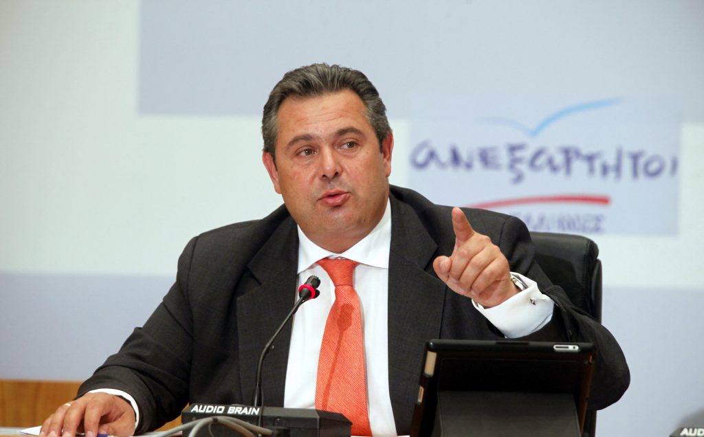 Π. Καμμένος: Θα συνεργαστώ κυβερνητικά μόνο για την καταγγελία του μνημονίου