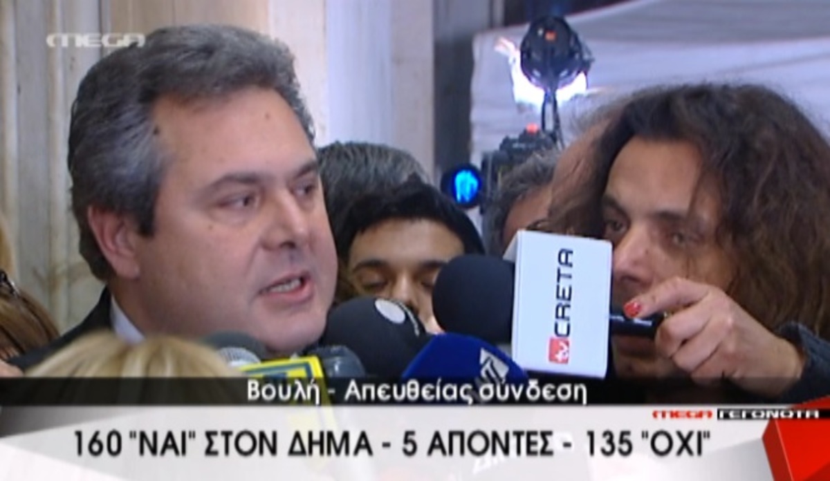 Οι δηλώσεις Καμμένου