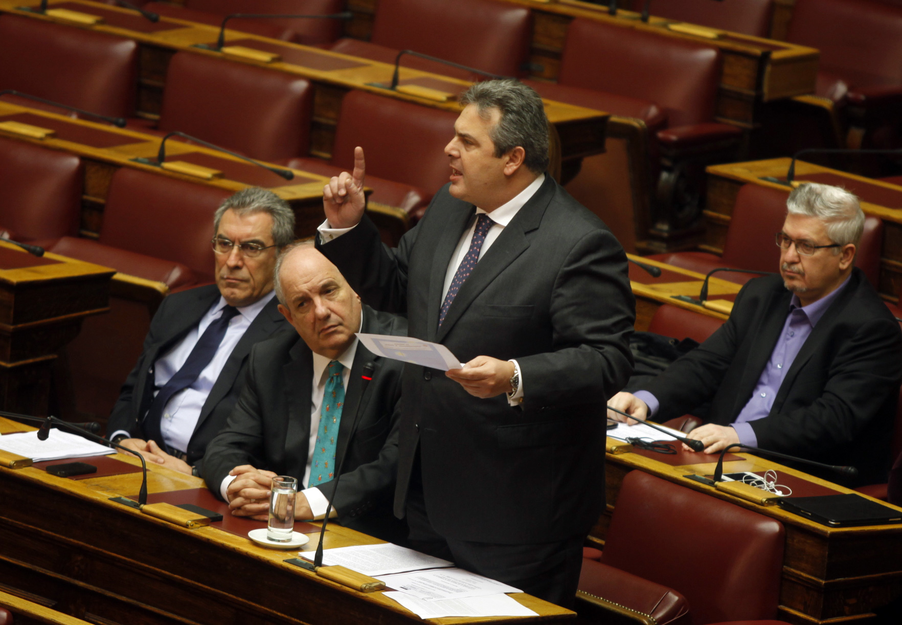Πολύωρη συνάντηση Καμμένου – Νικολόπουλου – “Σφραγίζουν” τη συνεργασία τους