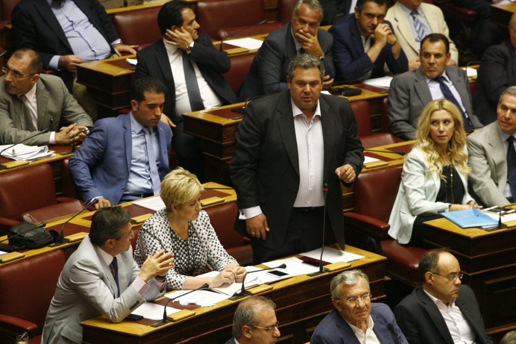 Μήνυμα Καμμένου στους βουλευτές του ΣΥΡΙΖΑ: Αν πέσει η κυβέρνηση δεν υπάρχει ελπίδα