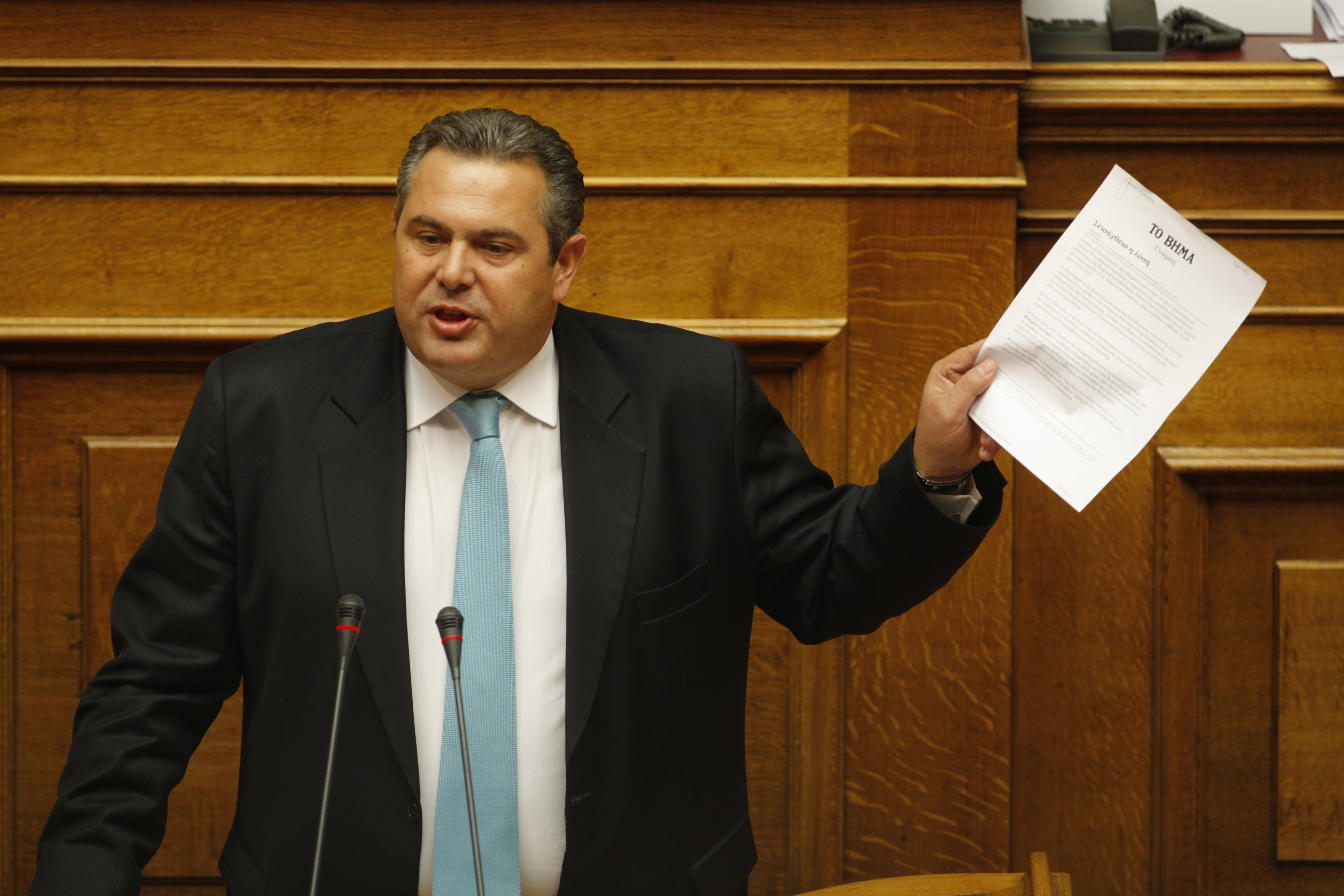 Καμμένος: Θα διαγράψω το 50% των στεγαστικών δανείων