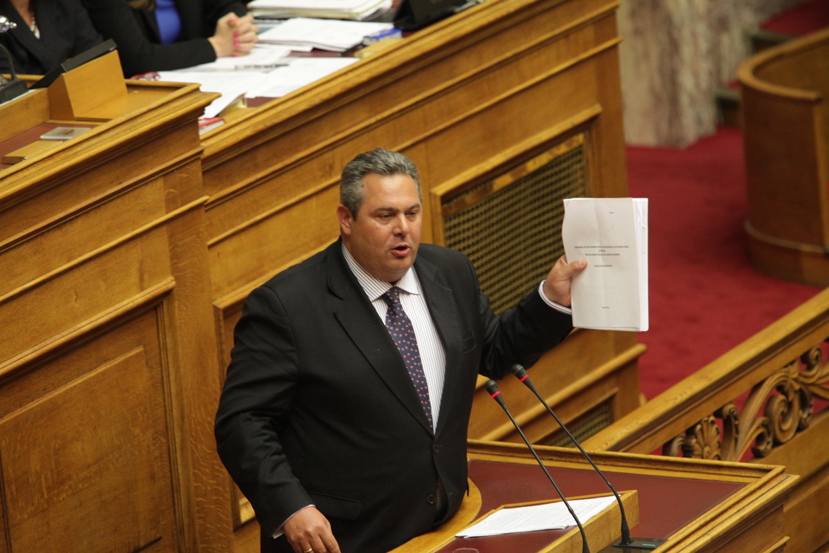 Καμμένος σε Κακλαμάνη: Νόμιζα πως ενδιαφέρεστε μόνο για τη Μύκονο