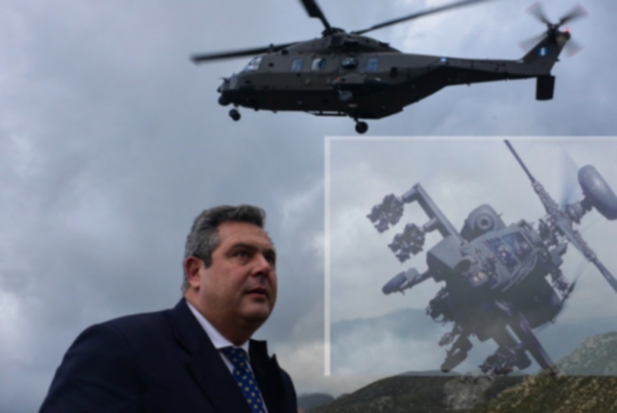 Apache ο Καμμένος “κατέρριψε” ελικόπτερα NH-90