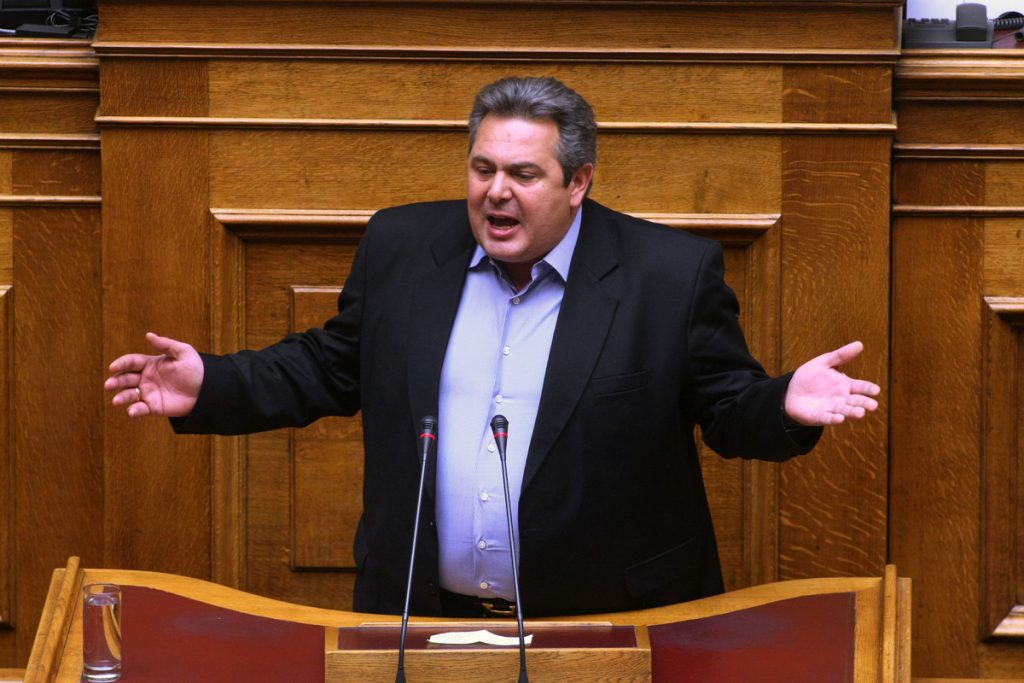 Καμμένος: Θα επιδιώξουμε την εμπλοκή των Αμερικανών στις εξορύξεις υδρογονανθράκων