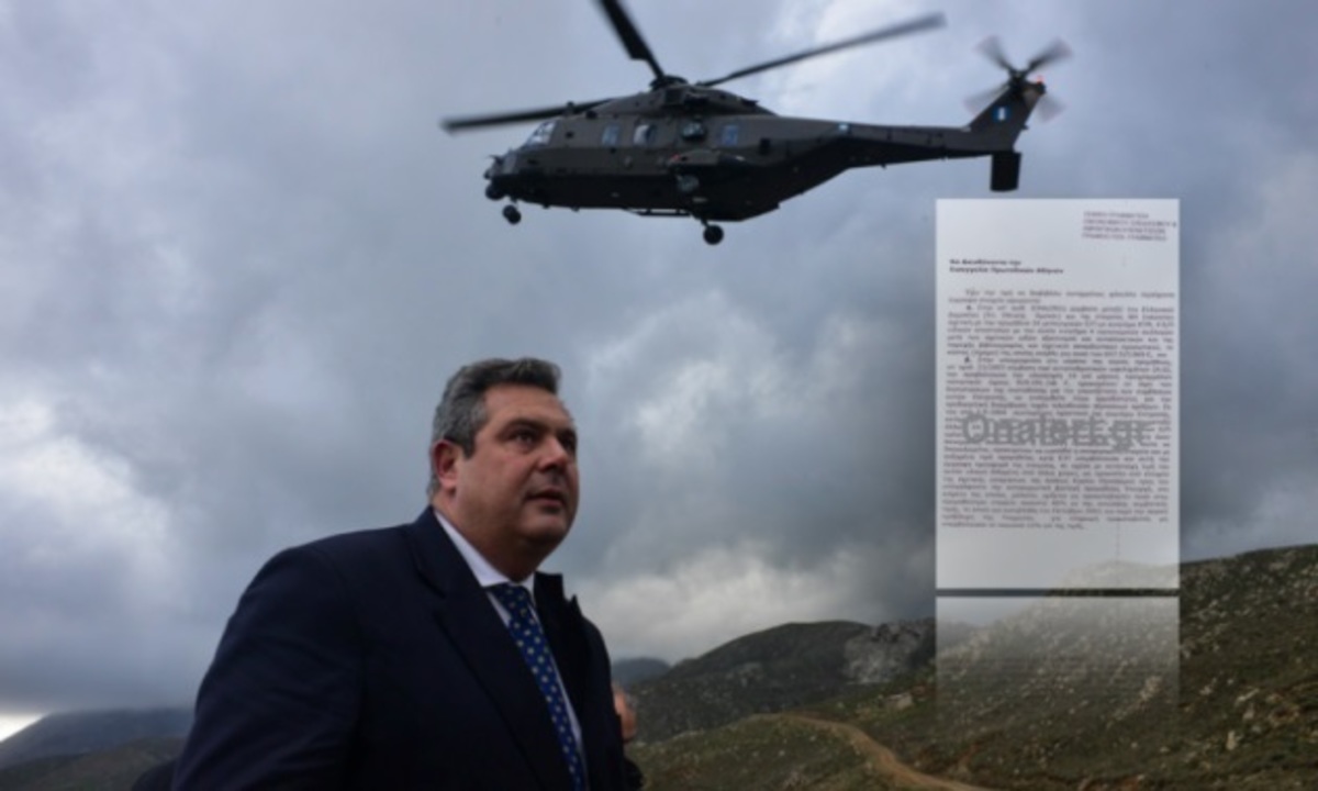 Τι ανέφεραν στον Καμμένο οι “αδιάφθοροι” για το σκάνδαλο των ελικοπτέρων NH-90