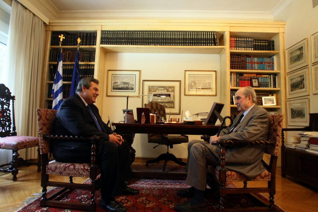 Καμμένος: Διαφωνήσαμε με τον Μητσοτάκη – Η μόνη λύση είναι εκλογές