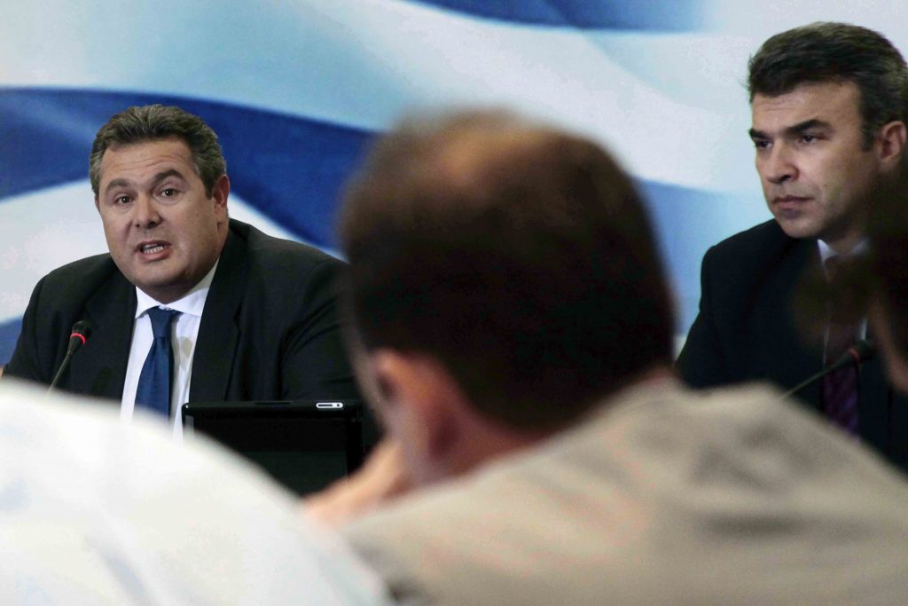 Ανεξ. Έλληνες: Είμαστε ήδη προτεκτοράτο