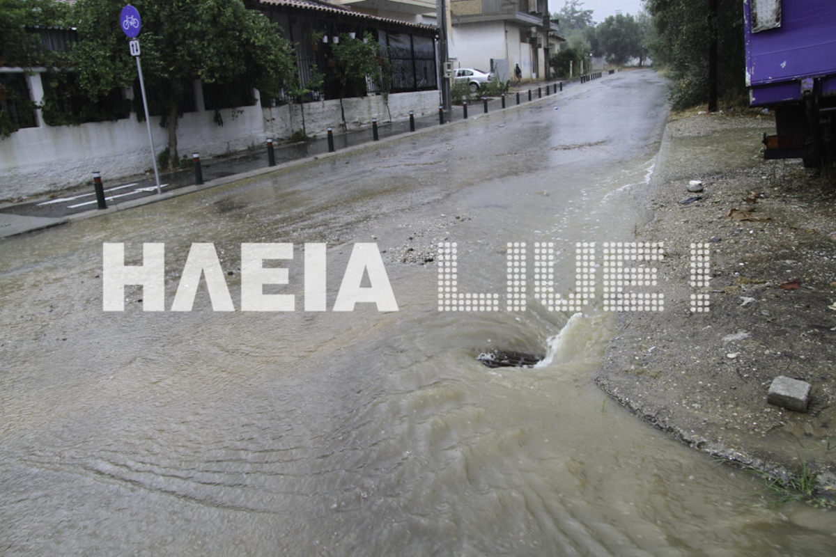 Ηλεία: “Βούλιαξε” ο Κάμπος – Πλημμύρες και καταστροφές – ΦΩΤΟ