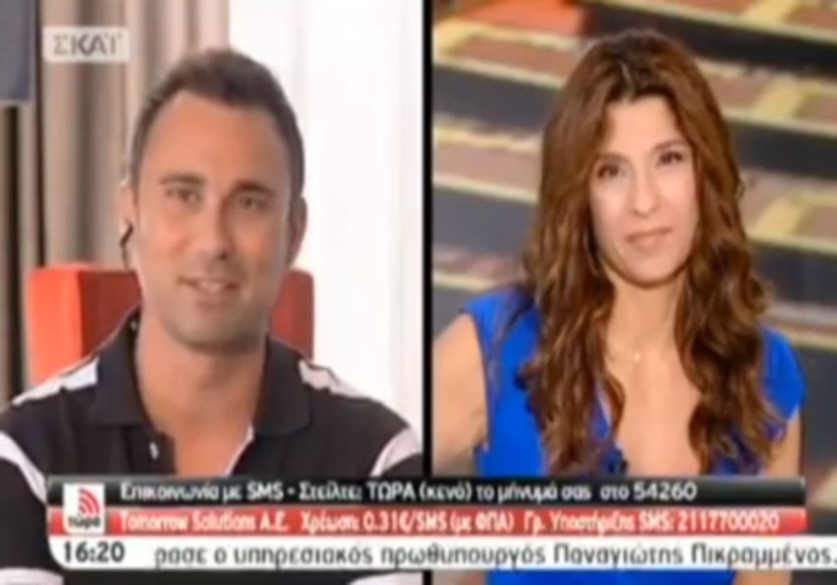 Ο Καπουτζίδης αποκαλύπτει στην Τσαπανίδου αν ετοιμάζει νέο σίριαλ ή όχι