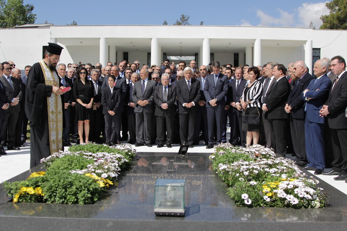 Μνημόσυνο Κωνσταντίνου Καραμανλή: Ποιοι βρέθηκαν στη Φιλοθέη – ΦΩΤΟ