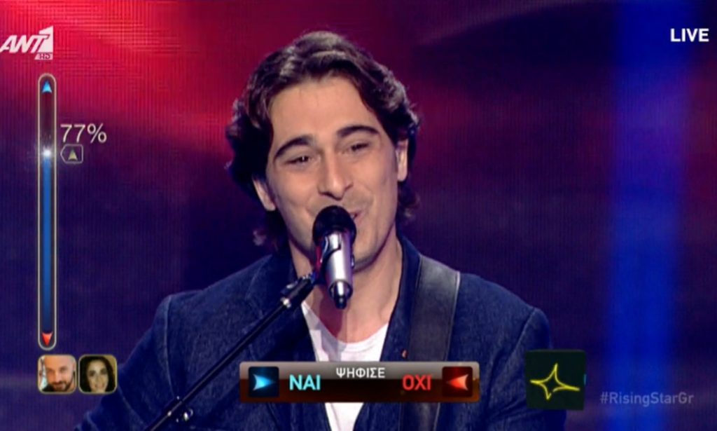 Rising Star Τελικός: Ο Σωτήρης Καρυστινός είναι ο δεύτερος φιναλίστ! «Πέταξε» από τη χαρά του!