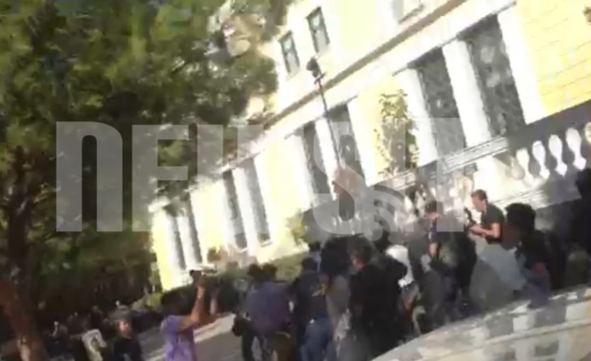 Ευελπίδων: Συλληφθέντες Χρυσής Αυγής