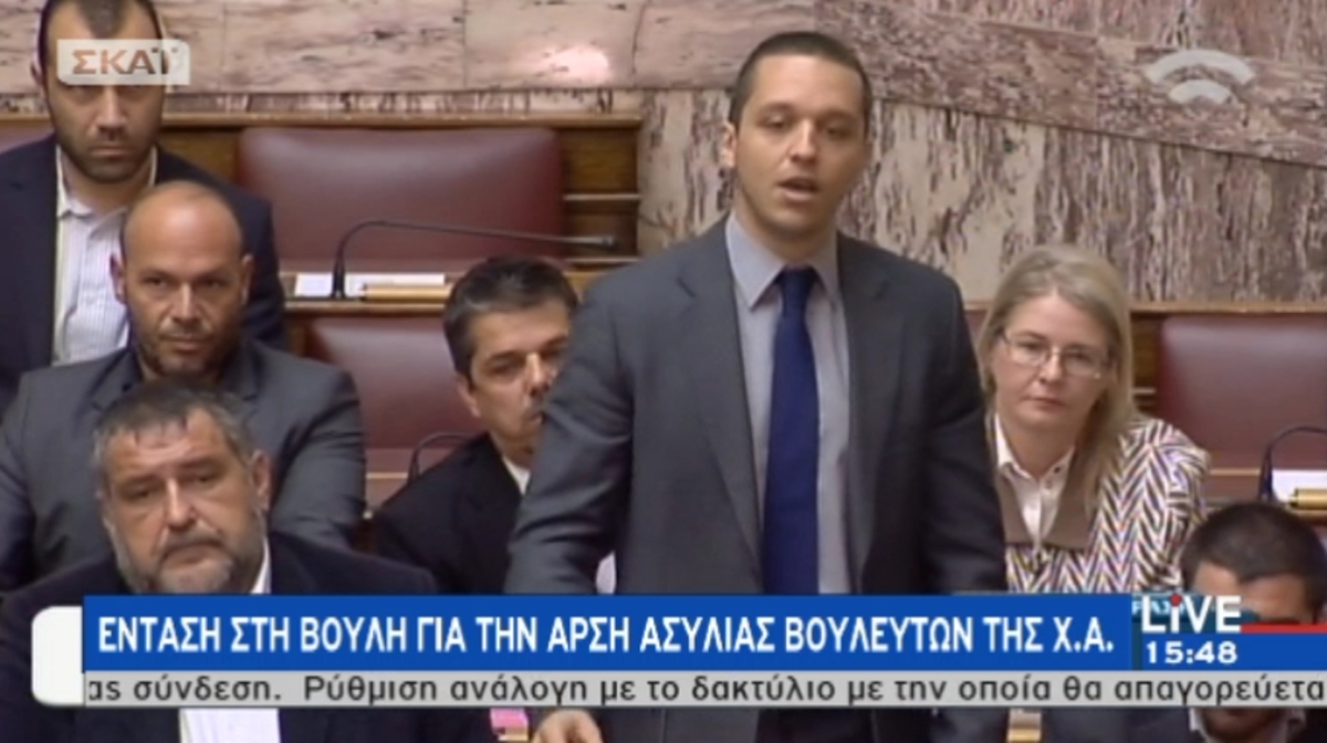 Βουλή: Ένταση για Χ.Α.