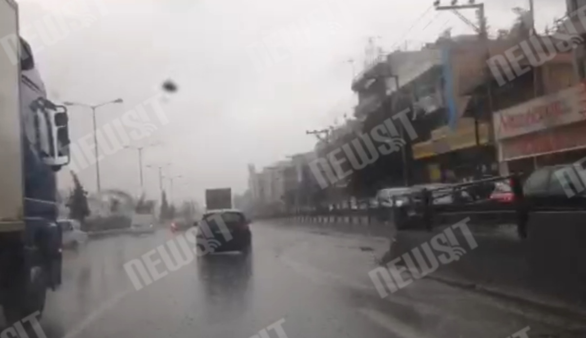 Καταιγίδα με χαλάζι