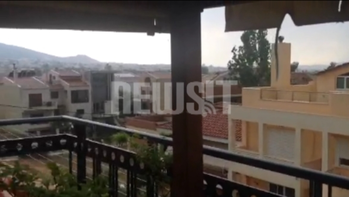 Καταιγίδα στην Αθήνα