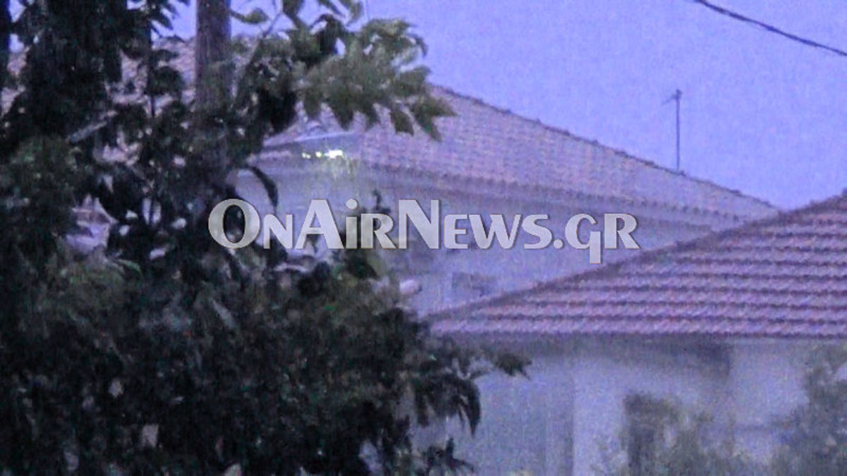 Η καταιγίδα στο Μεσολόγγι