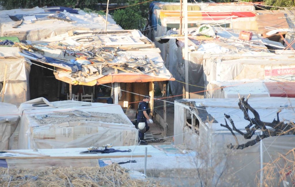 Από την επίθεση στην εβραϊκή συναγωγή (ΦΩΤΟ EUROKINISSI)