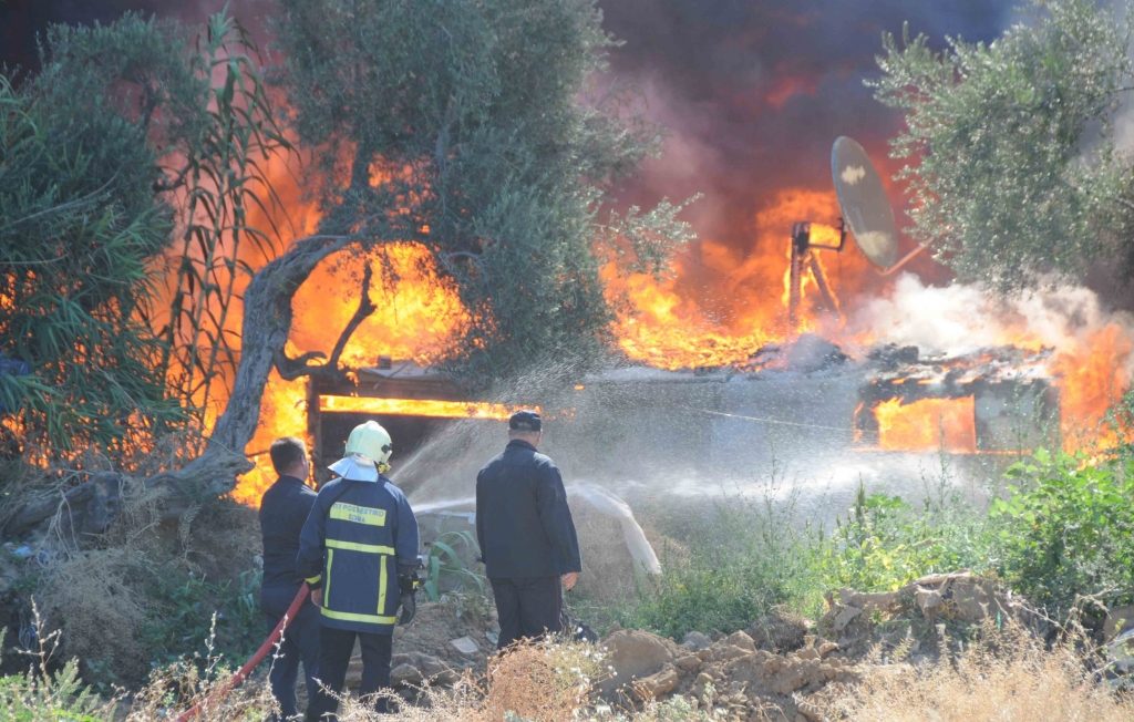 Παιδάκι κάηκε ζωντανό σε καταυλισμό τσιγγάνων