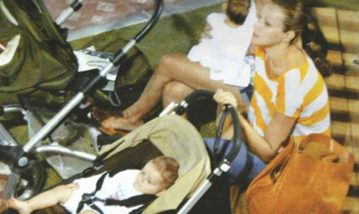 K. Ζυγούλη: Ανέμελες στιγμές με την Αναστασία και τον Ρουβά junior!