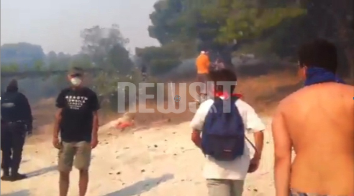 Μάχη με τις φλόγες