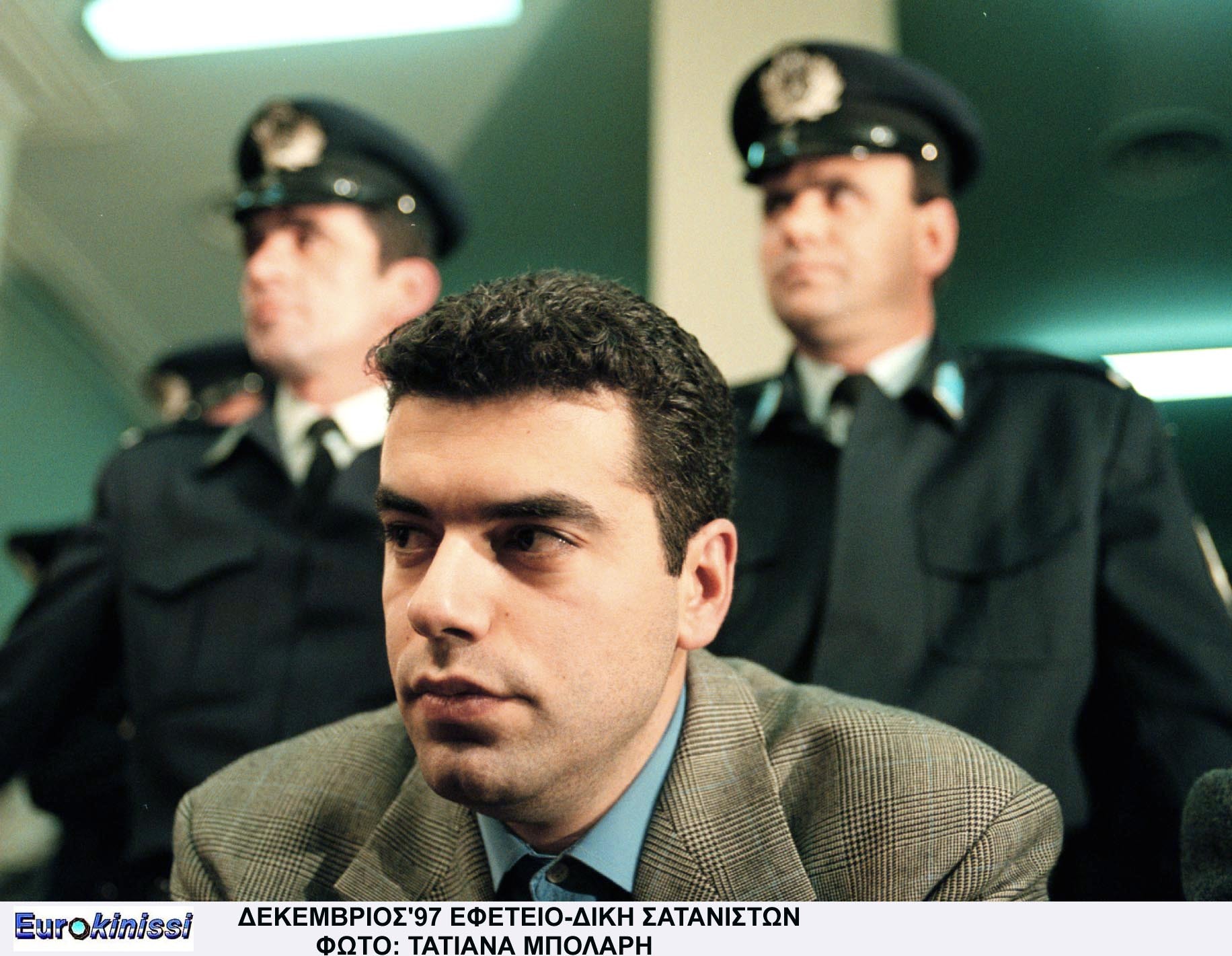 Ο Ασημάκης Κατσούλας στη δίκη των σατανιστών το Δεκέμβριο του 1997. ΦΩΤΟ EUROKINISSI